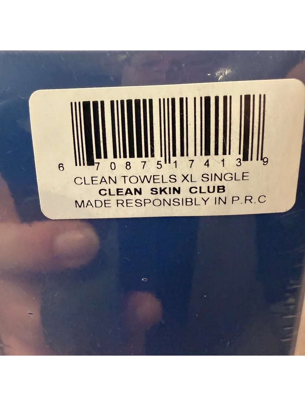 Clean Skin Club Clean Towels XL Single Use Facial Towels 50 Count Sealed